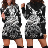 The Sabbatic Goat SED-0620 Hoodie Dress