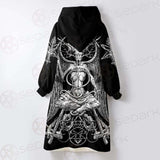 The Sabbatic Goat SED-0620 Oversized Sherpa Blanket Hoodie