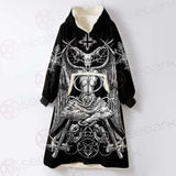 The Sabbatic Goat SED-0620 Oversized Sherpa Blanket Hoodie