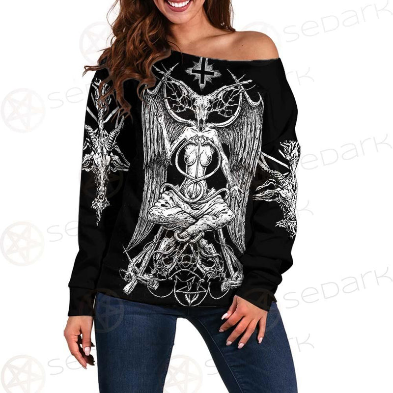 The Sabbatic Goat SED-0620 Off Shoulder Sweaters