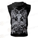 The Sabbatic Goat SED-0620 Zip Sleeveless Hoodie