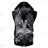 The Sabbatic Goat SED-0620 Zip Sleeveless Hoodie