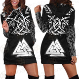 Celtic Axes SED-0622 Hoodie Dress