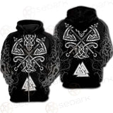 Celtic Axes SED-0622 Hoodie & Zip Hoodie Raglan