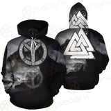 Warrior Viking Runes SED-0623 Hoodie & Zip Hoodie