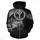 Warrior Viking Runes SED-0623 Hoodie & Zip Hoodie