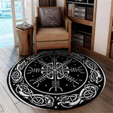 Nordic Viking Symbol SED-0626 Round Carpet