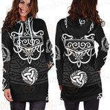 Viking Runes Strength SED-0628 Hoodie Dress