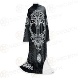 Viking Runes Strength SED-0628 Sleeved Blanket