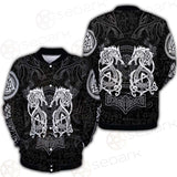 Nordic Wolf Fenrir Viking SED-0629 Button Jacket