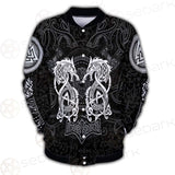 Nordic Wolf Fenrir Viking SED-0629 Button Jacket