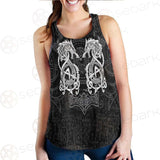 Nordic Wolf Fenrir Viking SED-0629 Women Tank Top