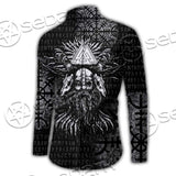 Nordic Norse Mythology Symbols SED-0631 Shirt Allover