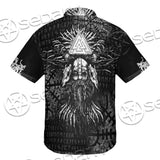 Nordic Norse Mythology Symbols SED-0631 Shirt Allover