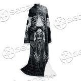 Nordic Norse Mythology Symbols SED-0631 Sleeved Blanket