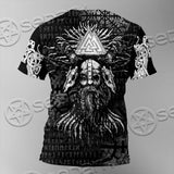 Nordic Norse Mythology Symbols SED-0631 Unisex T-shirt