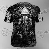 Nordic Norse Mythology Symbols SED-0631 Unisex T-shirt