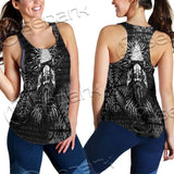 Nordic Norse Mythology Symbols SED-0631 Women Tank Top