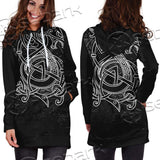 Viking Wolf SED-0632 Hoodie Dress