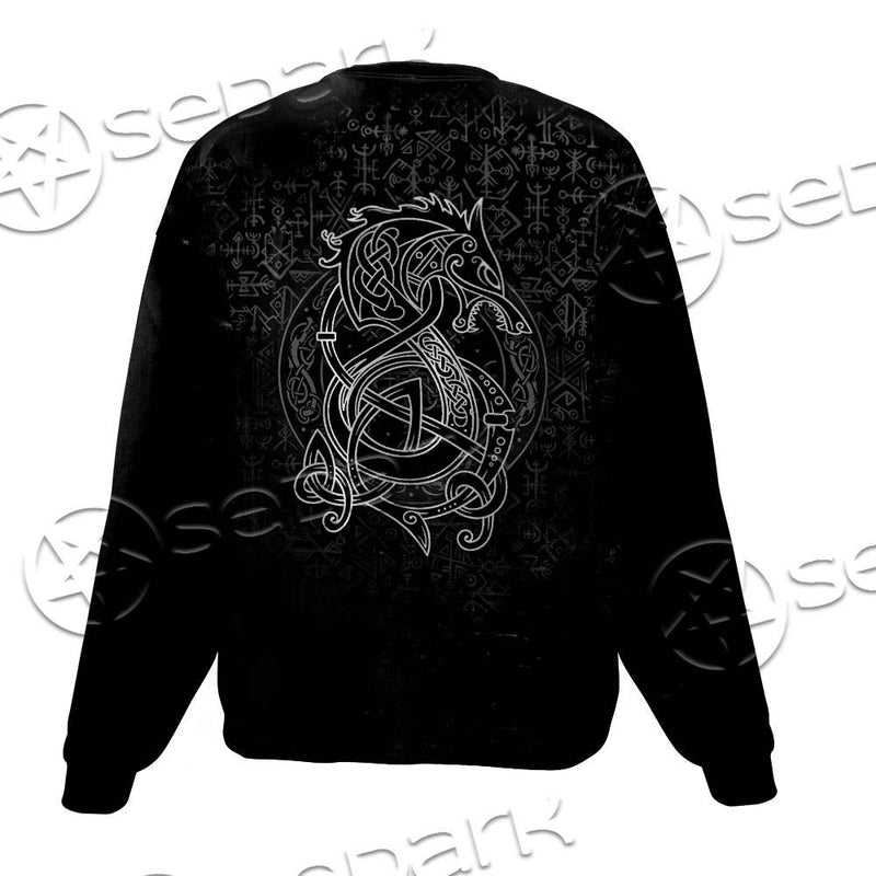 Viking Wolf SED-0632 Unisex Sweatshirt