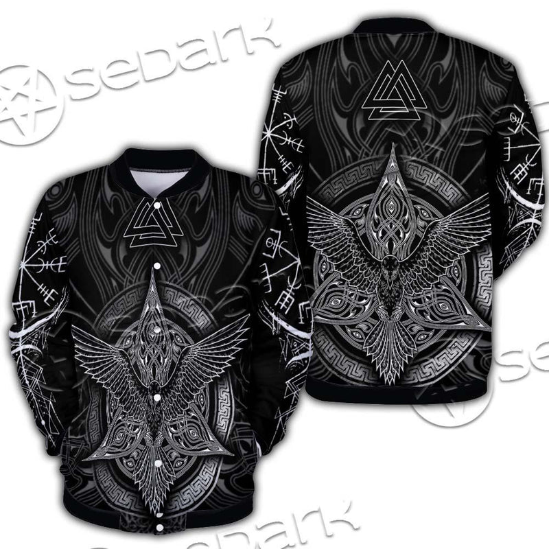 Viking Eagle Pattern SED-0633 Button Jacket