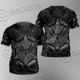 Viking Eagle Pattern SED-0633 Unisex T-shirt