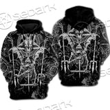Satanic Art SED-0634 Hoodie & Zip Hoodie Raglan