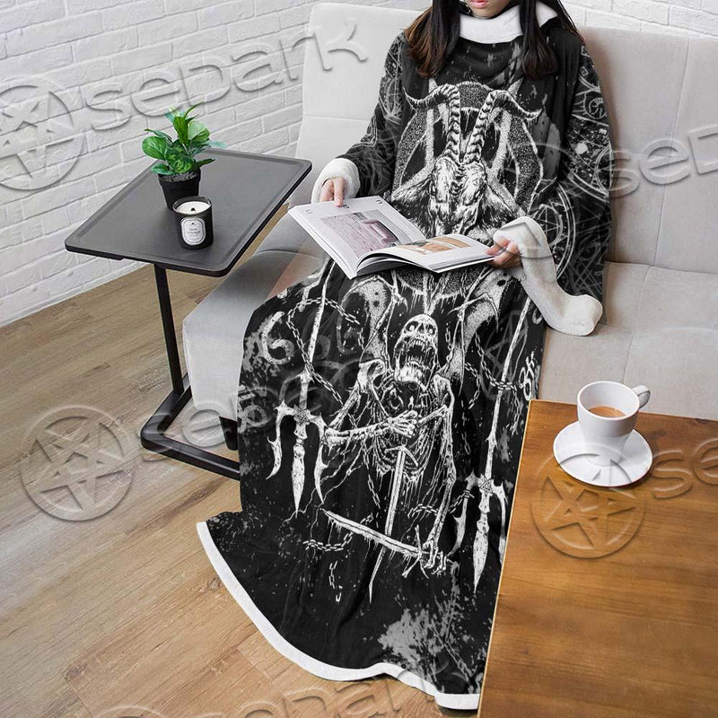 Satanic Art SED-0634 Sleeved Blanket
