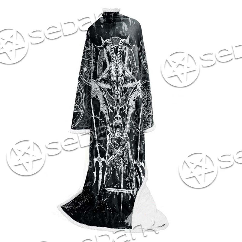 Satanic Art SED-0634 Sleeved Blanket