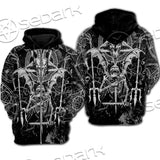 Satanic Art SED-0634 Hoodie & Zip Hoodie Raglan