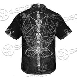Sigil Of Baphomet And Skull SED-0635 Shirt Allover