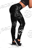 Gothic Triple Moon SED-0637 Leggings Allover Print