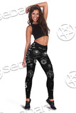 Gothic Triple Moon SED-0637 Leggings Allover Print