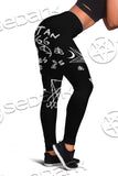 Satan 666 Loves Me SED-0640 Leggings Allover Print