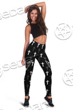 Baphomet Cross SED-0641 Leggings Allover Print