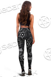 Satan Inverted Cross SED-0642 Leggings Allover Print