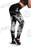 Baphomet Shadow Inverted Cross SED-0643 Leggings Allover Print