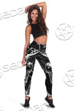 Satanic Goat Head Cross Inverted SED-0644 Leggings Allover Print