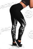 Leviathan Occult Satanic Cross SED-0645 Leggings Allover Print