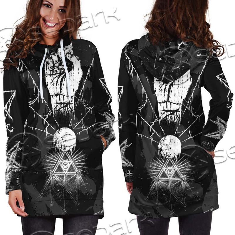 Satan The Wish Of Enmity SED-0647 Hoodie Dress