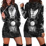 Satan The Wish Of Enmity SED-0647 Hoodie Dress
