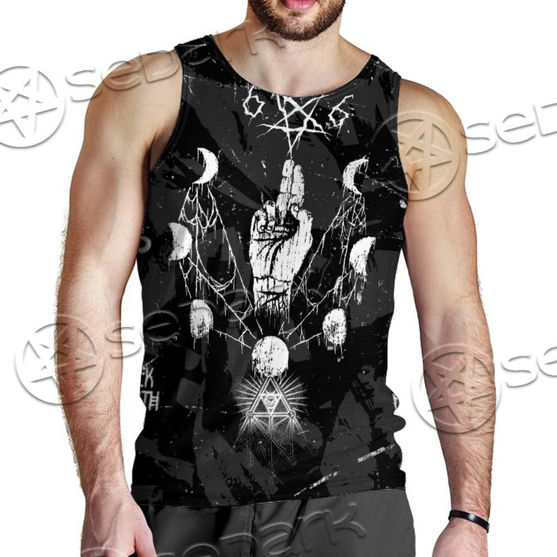 Satan The Wish Of Enmity SED-0647 Men Tank-tops