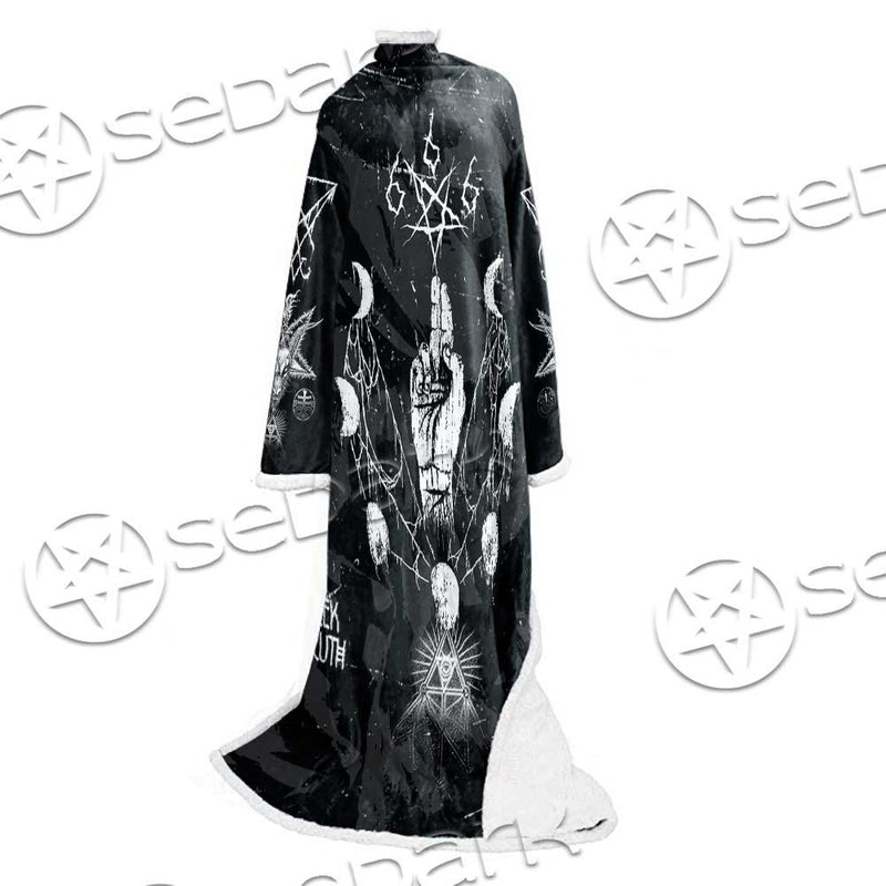 Satan The Wish Of Enmity SED-0647 Sleeved Blanket