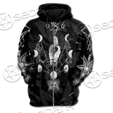 Satan The Wish Of Enmity SED-0647 Hoodie & Zip Hoodie Raglan