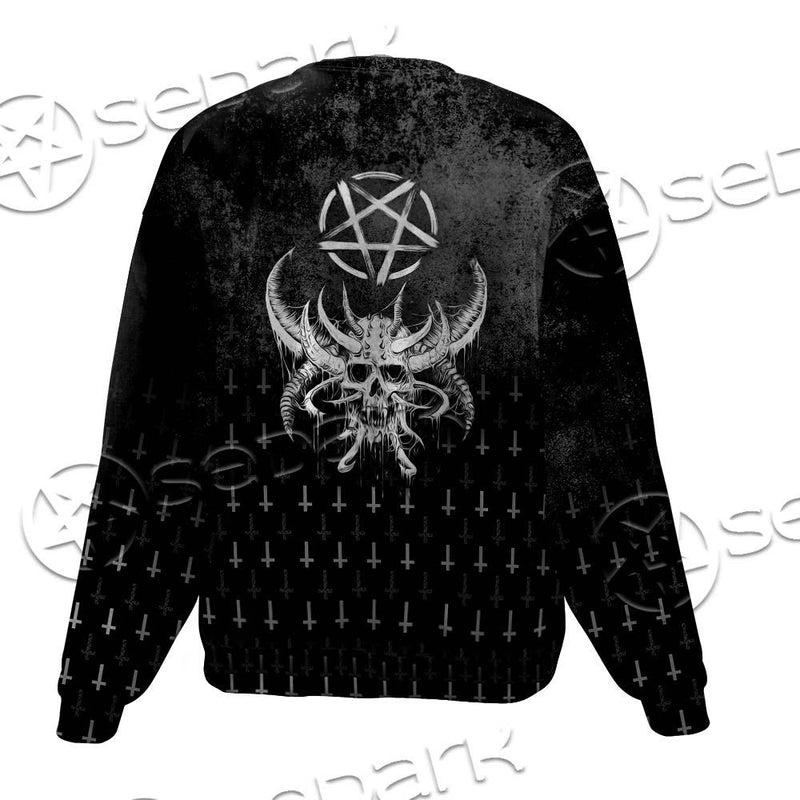 Satanic Skull Smile SED-0648 Unisex Sweatshirt