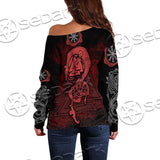 Viking Serpent SED-0649 Off Shoulder Sweaters