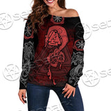 Viking Serpent SED-0649 Off Shoulder Sweaters