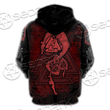 Viking Serpent SED-0649 Hoodie & Zip Hoodie Raglan