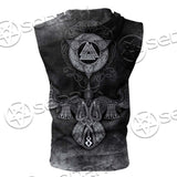 Viking Warrior SED-0650 Zip Sleeveless Hoodie