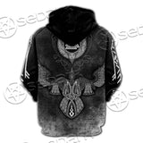 Viking Warrior SED-0650 Hoodie & Zip Hoodie Raglan